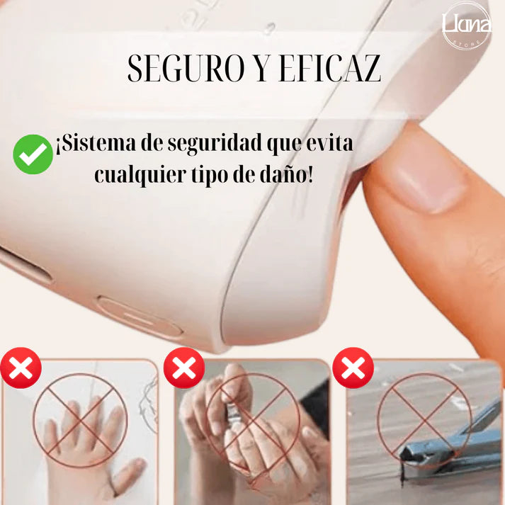 Corta uñas eléctrico
